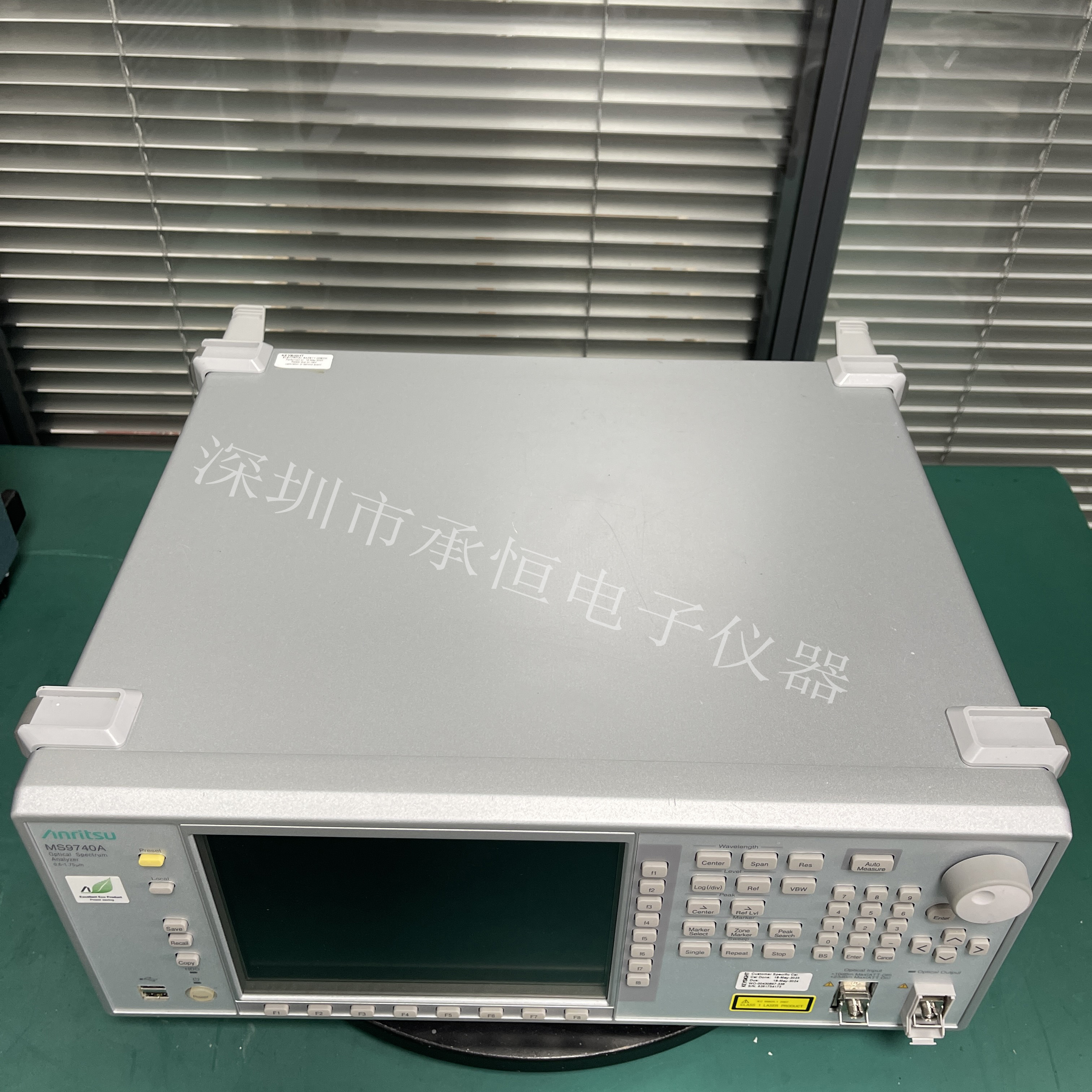 安立 MS9740A 光谱分析仪 - 深圳市承恒电子仪器有限公司